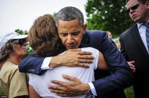 obama hugs nurse