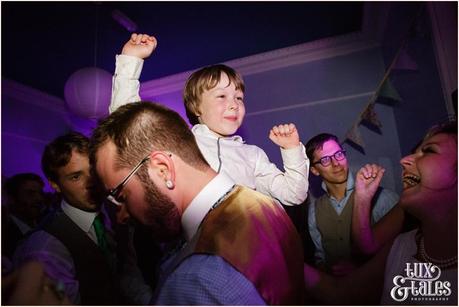 Lake District Wedding Photographer | Derwentwater Youth Hostel Wedding | Alternative eclectic wedding styling | Tux & Tales Photography | Party | Dance Photos
