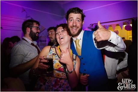 Lake District Wedding Photographer | Derwentwater Youth Hostel Wedding | Alternative eclectic wedding styling | Tux & Tales Photography | Party | Dance Photos