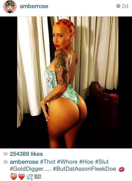 Amber Rose Claps Back To Haters