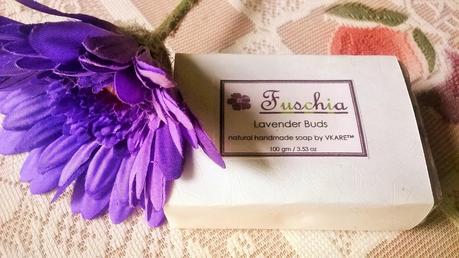 Fuschia Lavender Buds Natural Handmade Soap Review