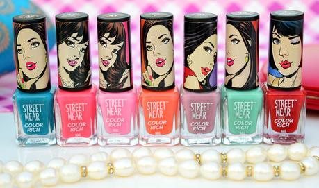 7 Street Wear Color Rich Nail Paint Shades