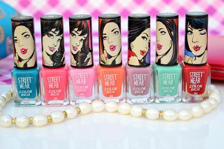 7 Street Wear Color Rich Nail Paint Shades
