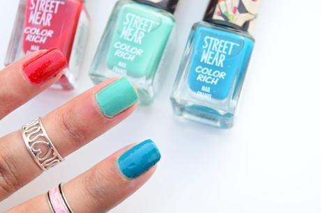 Street Wear Color Rich Nail Paint Swatches