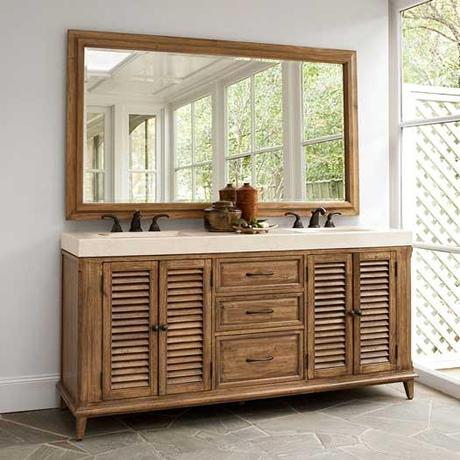 Bathroom Vanities with Louvered Shutter Style Doors ...