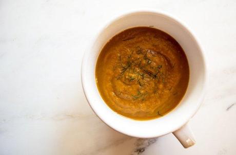 Butternut Squash Soup with Fennel