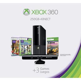 Microsoft - Xbox 360 Black 250GB Console - Kinect Holiday Bundle (Xbox 360)