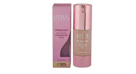 Lotus Herbals PURE STAY Nourishing Foundations