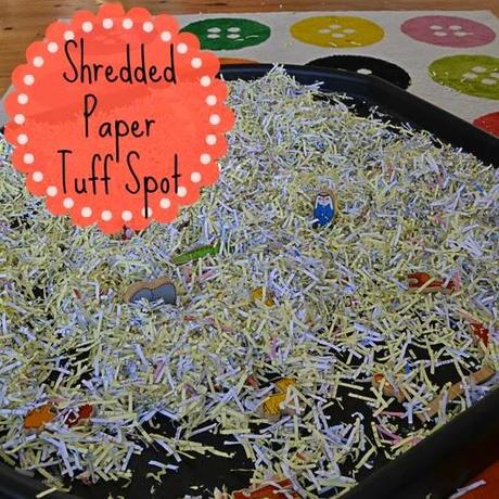 Day 16: Shredded Paper Tuff Spot