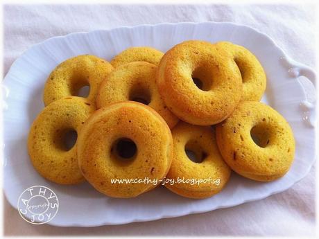 Mini Pumpkin Doughnuts