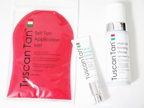 Tuscan Tan Wash Off  Bronzing Mousse facial tanning serum
