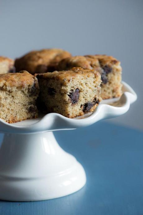 Banana Chocolate Snack Cake