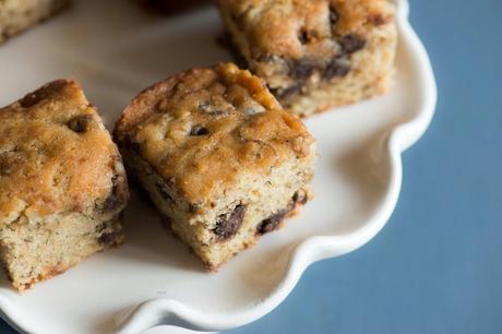 Banana Chocolate Snack Cake