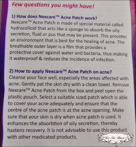 Acne Care-Nexcare Acne Patch Review