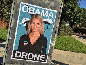 Funny stuff: Posters put up in Paltrow's neighborhood