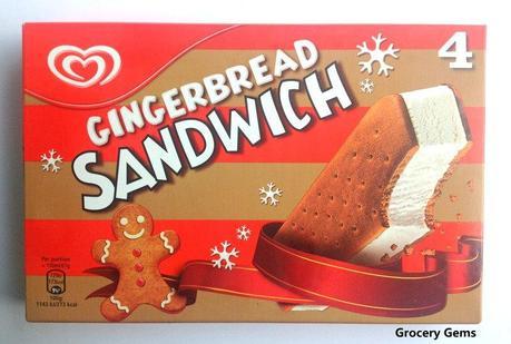 New Walls Gingerbread Sandwich Ice Cream