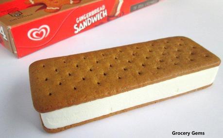 New Walls Gingerbread Sandwich Ice Cream