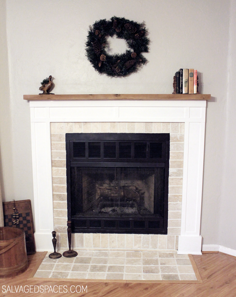 Before and After: Fireplace DIY