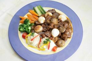 Lamb a La Bourguignonne