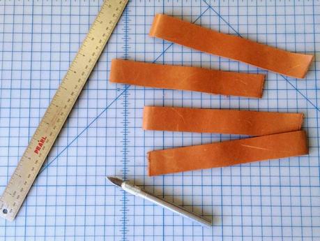 Candy Corn Embroidered Napkin Rings