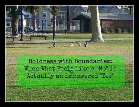 Boldness with boundaries