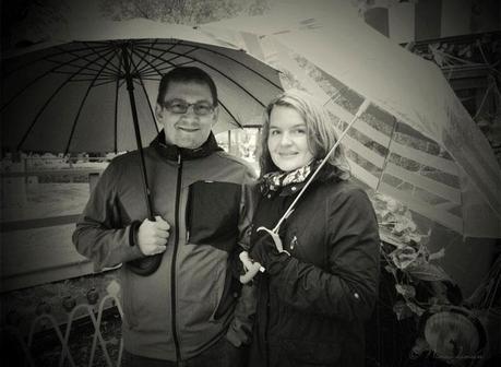 A Rainy Day at Tivoli Gardens through the Old Camera App