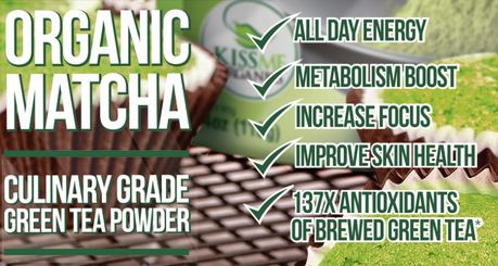 Review: Kiss Me Organics Matcha Green Tea