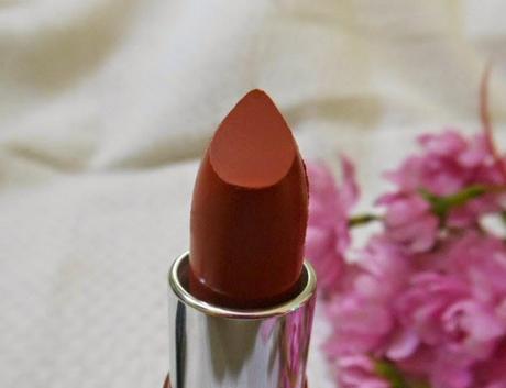 Maybelline Color Show Lipstick Caramel Custard (309) : Review, Swatch, FOTD