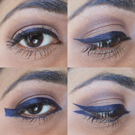 4 Ways of Styling Eyes with Oriflame The One Eyeliner Stylo Blue