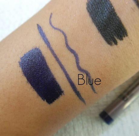 Oriflame The One Eye Liner Stylo Black & Blue : Review, Swatch, EOTD