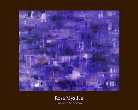 Rosa Mystica Poster Rod Jones Artist 