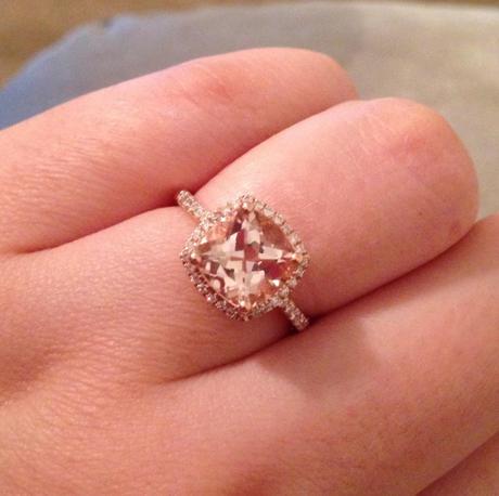 Morganite Engagement ring