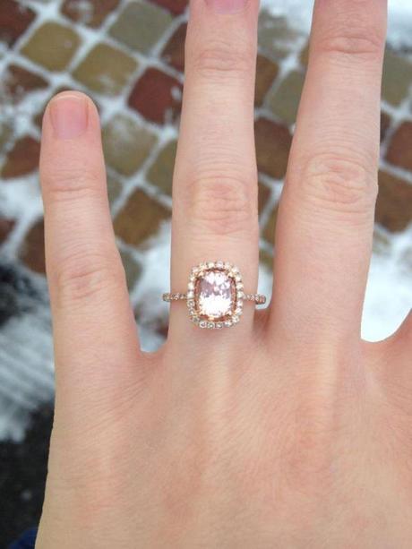 Morganite Engagement Ring