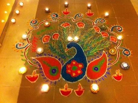 Diwali Decor With Diya Lamps