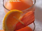 Orange, Carrot Ginger Juice Recipe Healthy Skin....