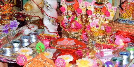 Diwali Mandir Decoration
