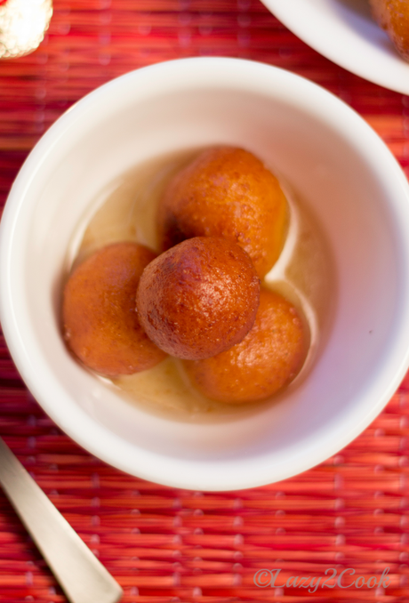 Gulab Jamuns - Traditional Indian Sweet