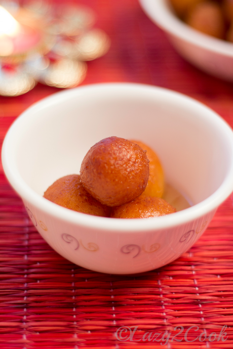 Gulab Jamuns - Traditional Indian Sweet