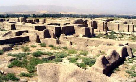 Remains of the citadel of Hasanlu