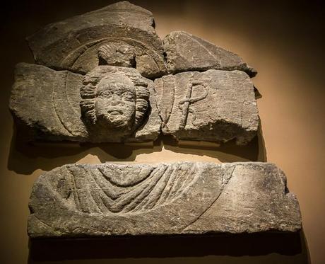 The Goddess Luna, Roman Baths, Bath, England