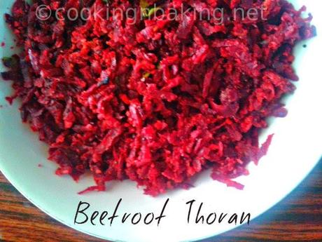 Beetroot Thoran