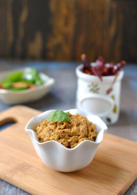 Sorakaya thokku pachadi (Bottlegourd peel Chutney)