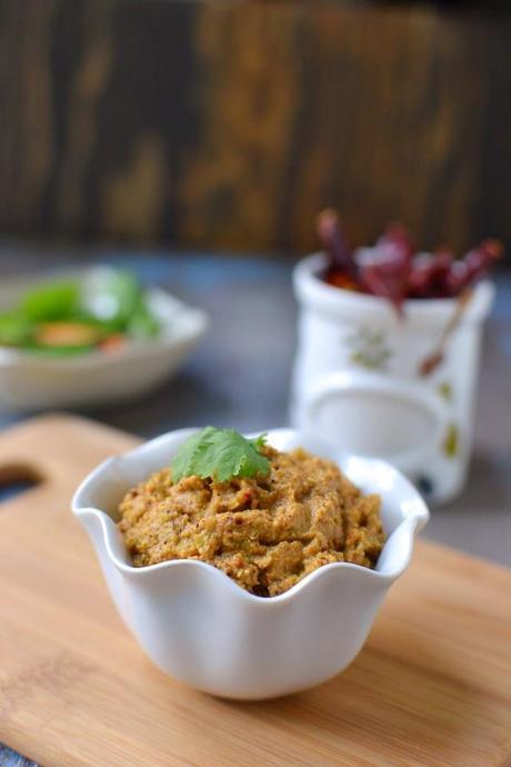 Sorakaya thokku pachadi (Bottlegourd peel Chutney)