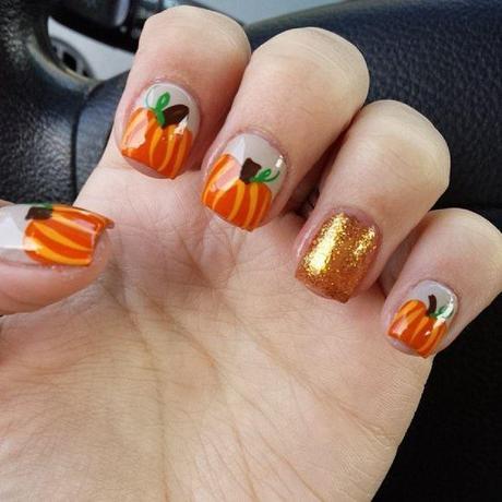 60 Fall Inspired Nail Designs: Leaves, Owls, Pumpkins + More!