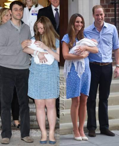 Chelsea Clinton mimics Kate Middelton