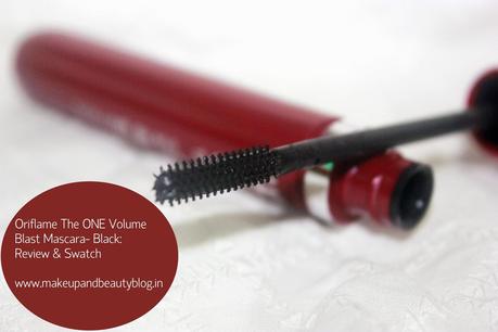 Oriflame The ONE Volume Blast Mascara- Black: Review and EOTD