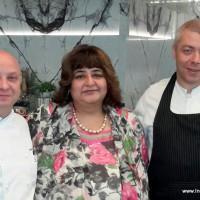 with Chef Luca on the right