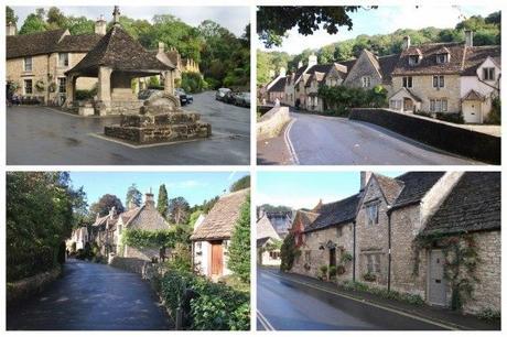 Oct 2013:  This is Castle Coombe.  A very pretty village which is used often for films and advertisements. 