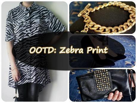 OOTD: Zebra Print