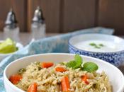 Pudina Vegetable Pulao (Mint Flavored Pilaf) (Revisiting Recipe)